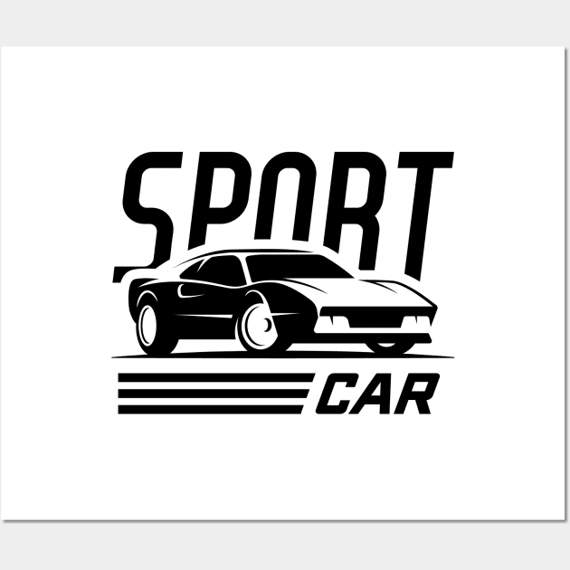 Sport Car Wall Art by Dosunets